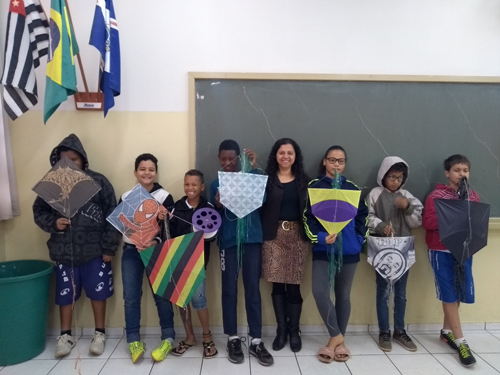 Torneio de pipas agita Escola Joseane Bianco