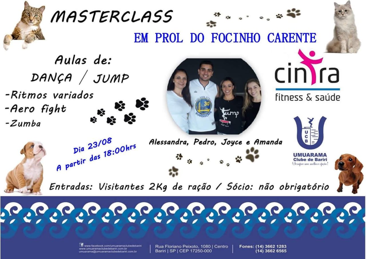 Masterclass auxilia Focinho Carente