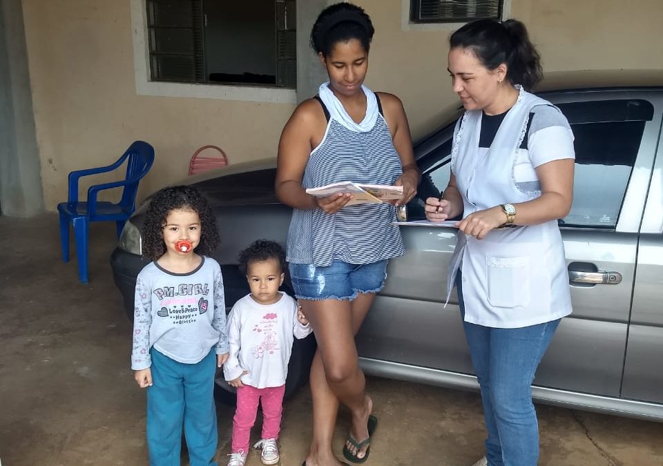 Domingos Aquilante recebe monitoramento de cobertura vacinal