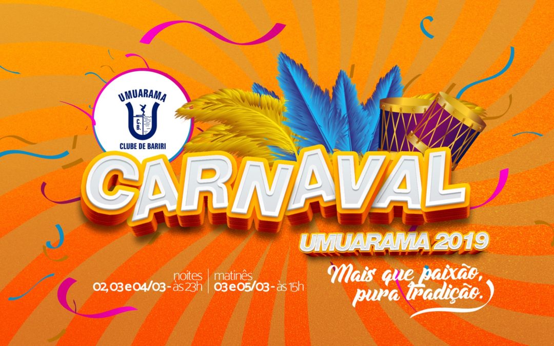 Carnaval do Umuarama começa neste sábado com novidades