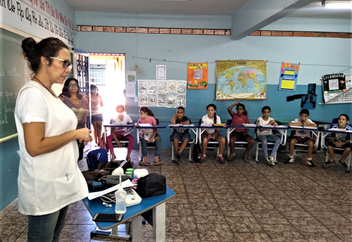 Sistemas do corpo humano são tema de palestra na Rosa Benatti