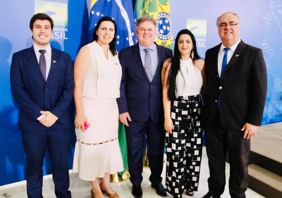 Comitiva de Bariri visita Brasília em busca de recursos