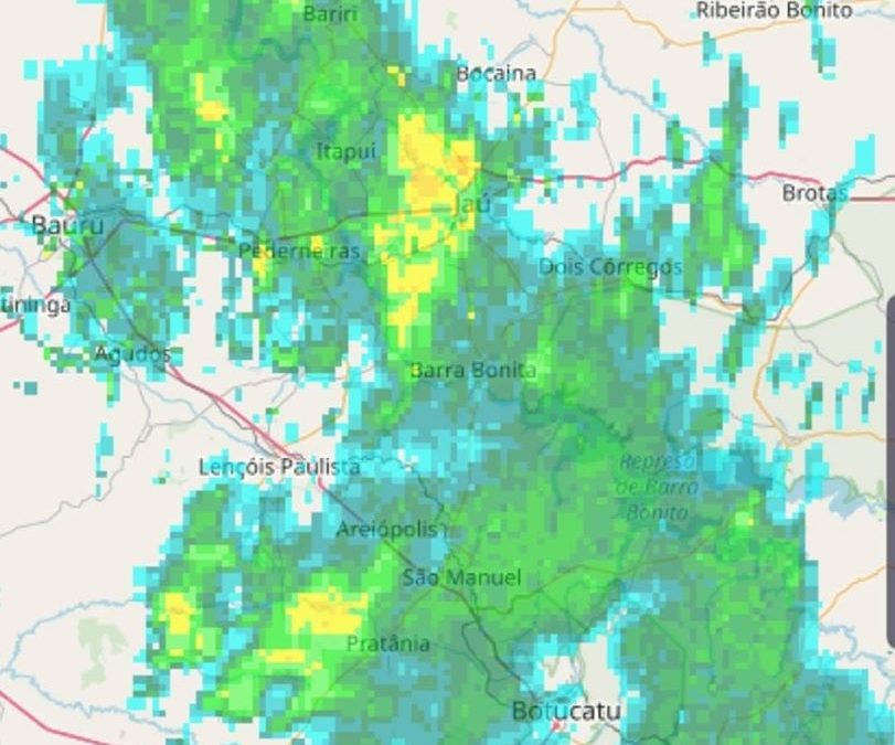 Bariri: Chuva deve permanecer hoje e amanhã