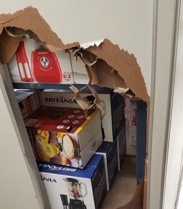 Ibitinga: Homem furta Casas Bahia mas se entrega e devolve materiais