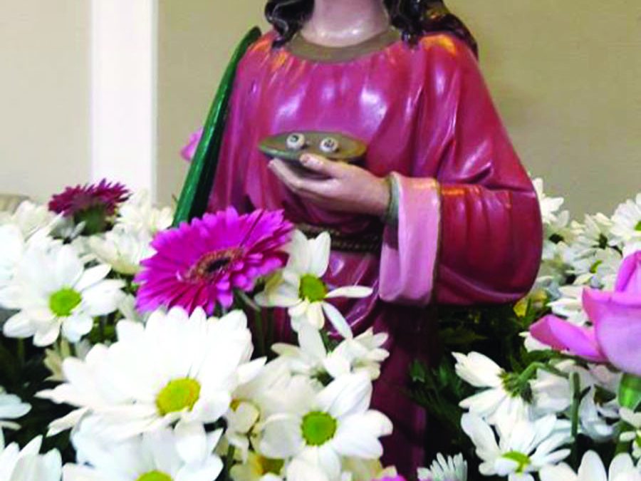 Festa de Santa Luzia será de 10 a 15 de dezembro