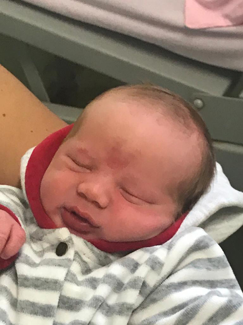 Luís Felipe Forcin é o primeiro bebê de 2020