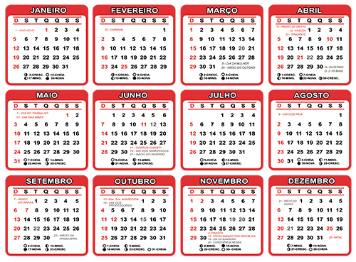 Em 2020, calendário prevê doze feriados prolongados