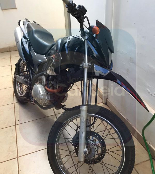 Bariri: Polícia Militar recupera moto furtada