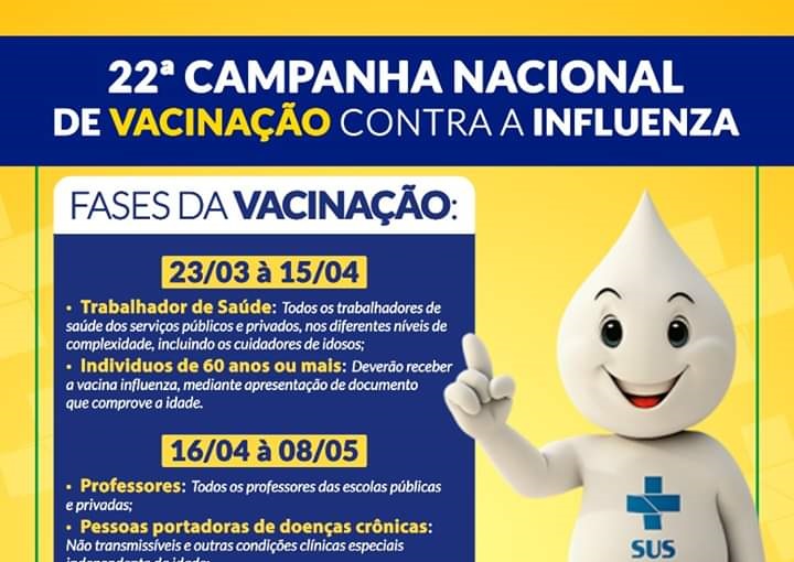 Bariri: Vacinação contra a gripe começa e doses terminam nos postos de saúde