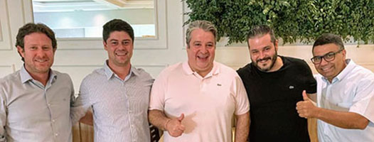 Jô Tanganelli assume presidência do Cidadania ao lado de Abelardinho