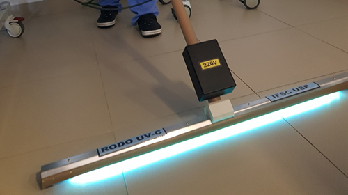 Jaú: HAC recebe rodo de desinfecção criado pela USP