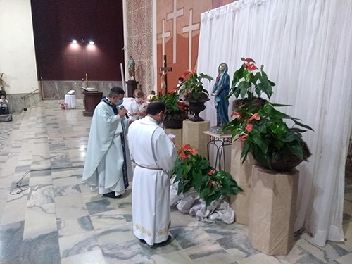 Dia da Padroeira tem rosário, missas e carreata