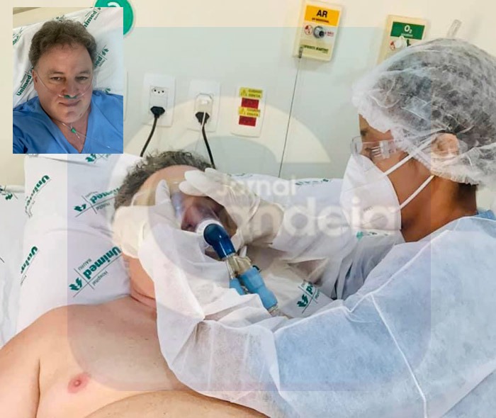 Médicos intensificam oxigênio em tratamento de Neto Leoni