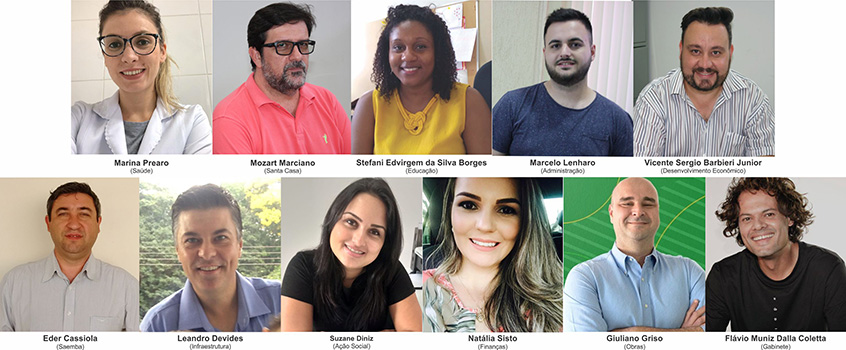 Abelardinho divulga nomes do primeiro escalão