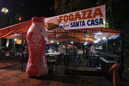 Santa Casa realiza Fogazza na Praça até sexta-feira