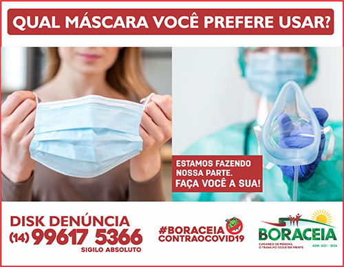 Boraceia ‘endurece’ as regras e foca na fiscalização para conter o avanço da Covid-19