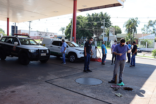 ANP lacra bomba de gasolina de posto de Bariri