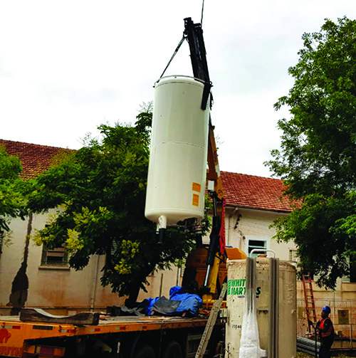 Santa Casa recebe novo e maior tanque de oxigênio