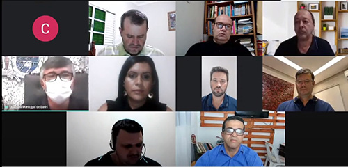 Primeira sessão virtual tem mais de três horas de duração