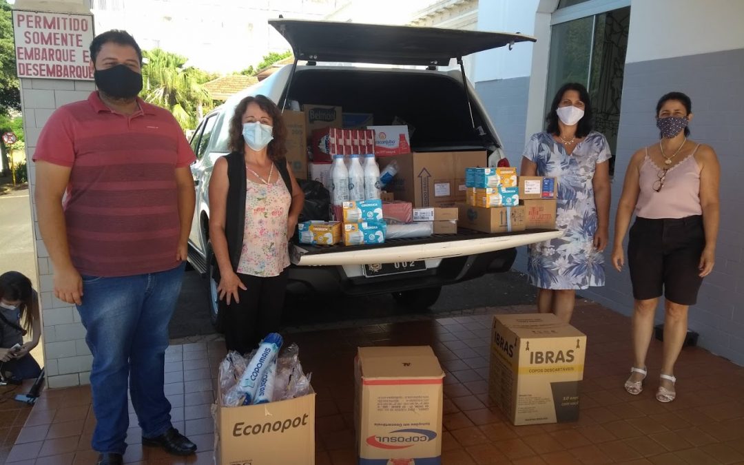 FSS de Boraceia realiza campanha Abrace a Santa Casa