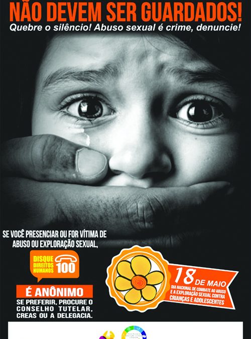 Campanha combate abuso e exploração sexual infanto-juvenil