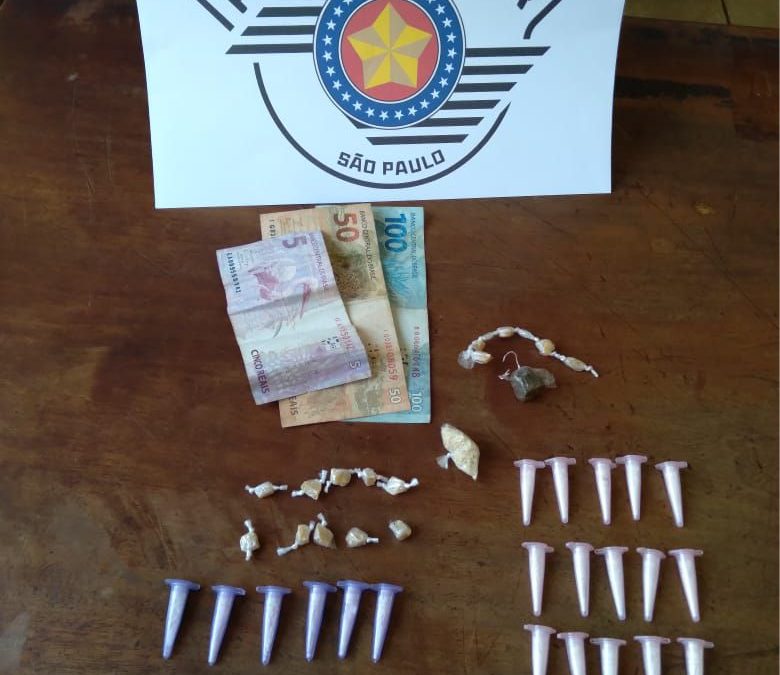 Bariri: Polícia Militar prende indivíduo em flagrante por tráfico de drogas