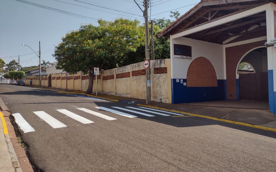 BARIRI: Setor de Trânsito continua a reforçar pintura de solo