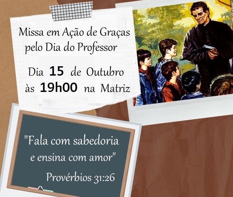 BARIRI: Terça-feira tem missa da Padroeira do Brasil na Matriz