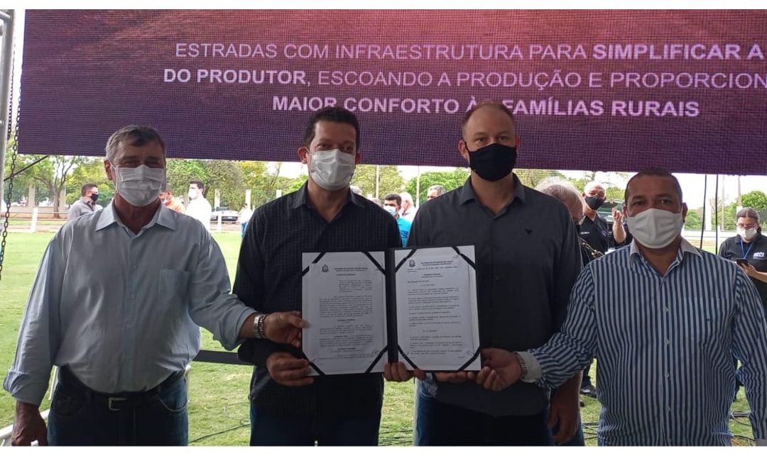 Itaju é contemplada com programa de conservação de estradas rurais