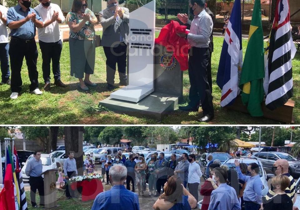 Memorial homenageia vítimas da Covid em Bariri