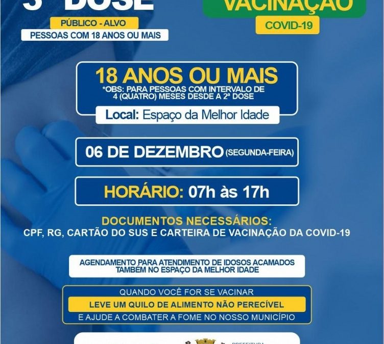 Covid-19: Bariri reduz de 5 para 4 meses intervalo para dose adicional
