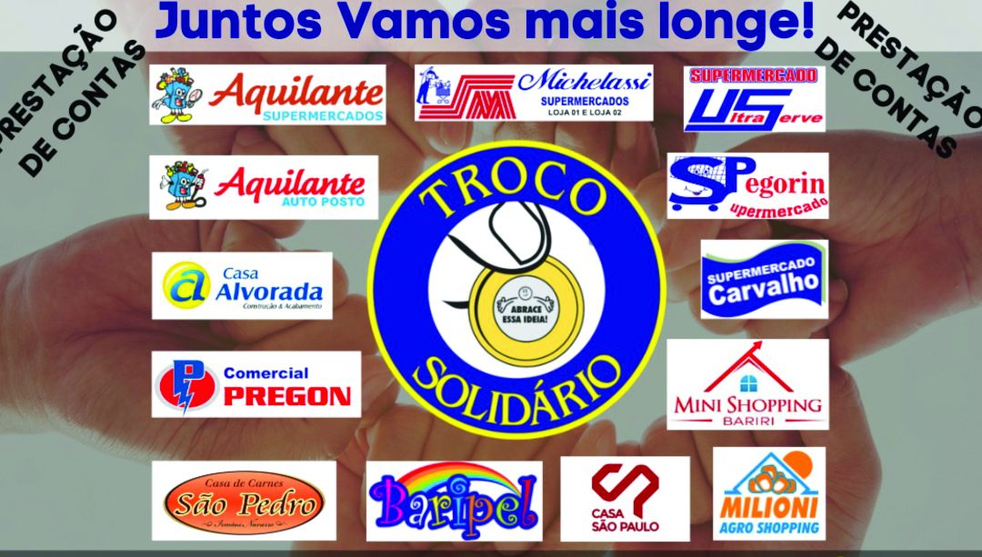 Troco Solidário arrecadou R$ 720,01 para cada entidade