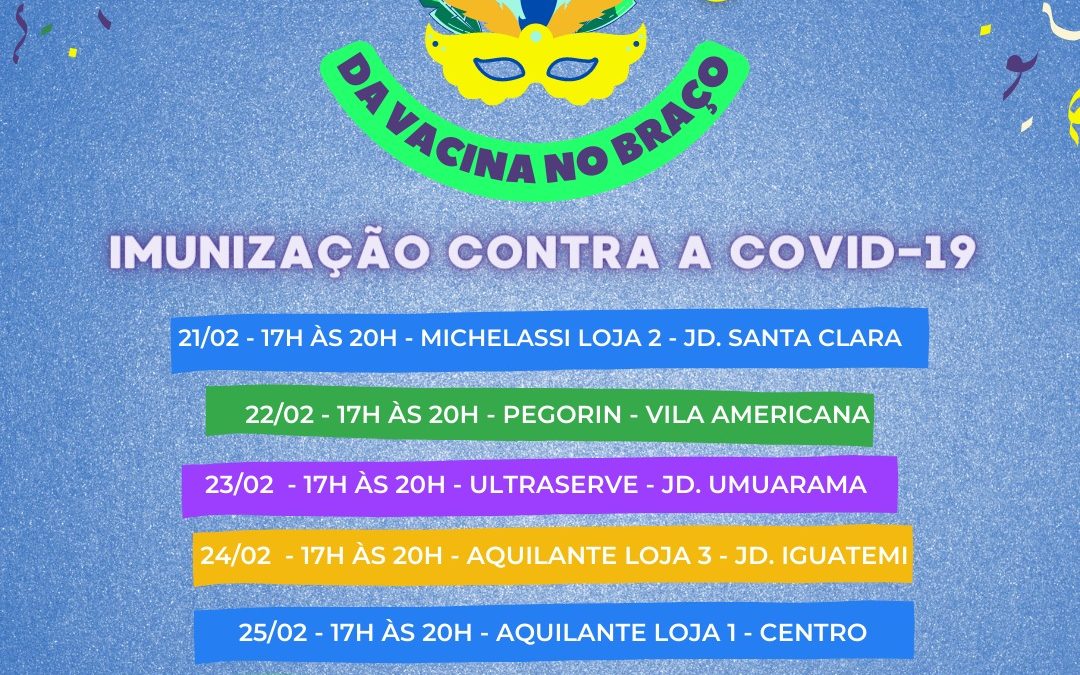 Covid-19: Bariri irá aplicar vacina em supermercados