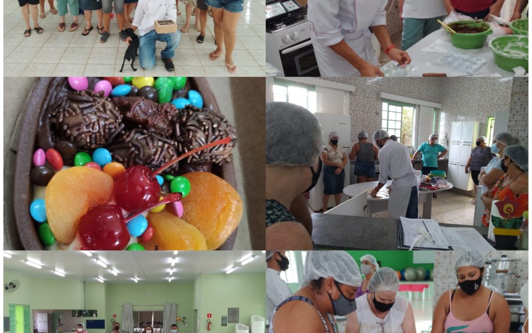 Itaju promove oficina de ovos de chocolates