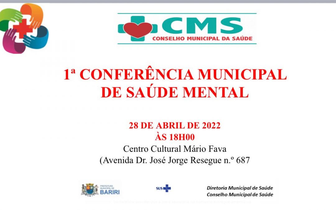 Bariri promove Conferência Municipal de Saúde Mental
