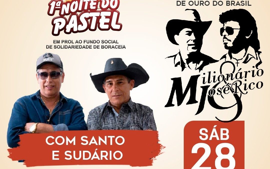 Neste sábado tem tributo a Milionário & José Rico em Boraceia