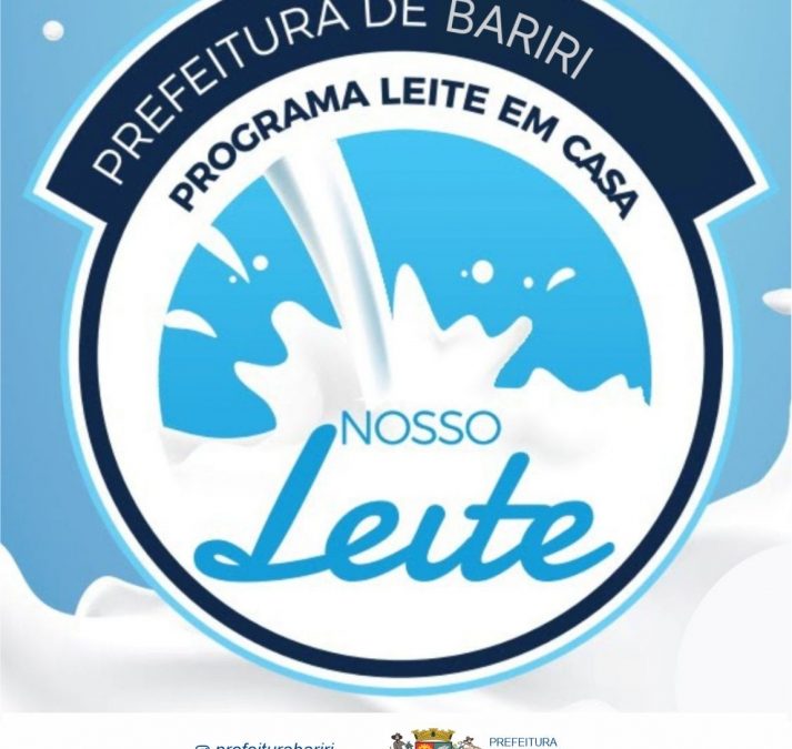 Prefeitura fará nova licitação do Programa Nosso Leite
