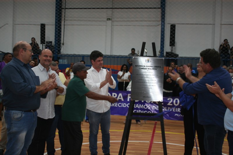 Reinauguração quadra coberta do Clube Municipal (02/06/2022)