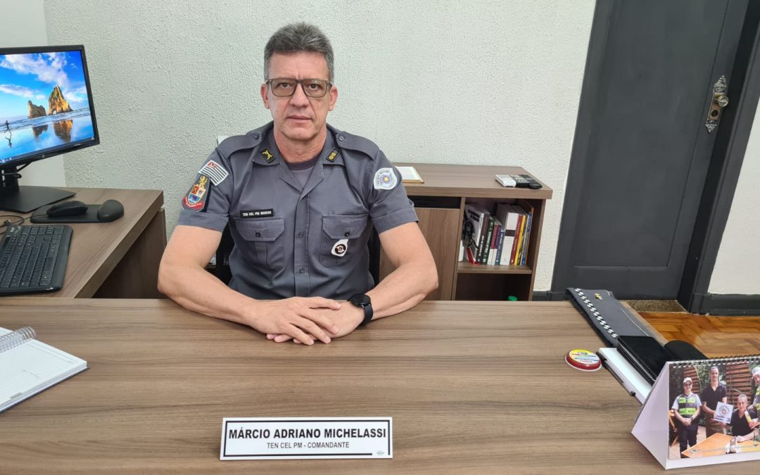 ENTREVISTA DA SEMANA: Márcio Michelassi é promovido a tenente-coronel e assume comando da região