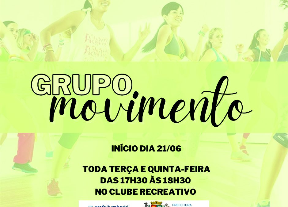 Clube Recreativo inicia grupo de dança Movimento