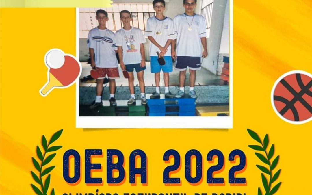 Estudantes vão disputar a Oeba em quatro categorias