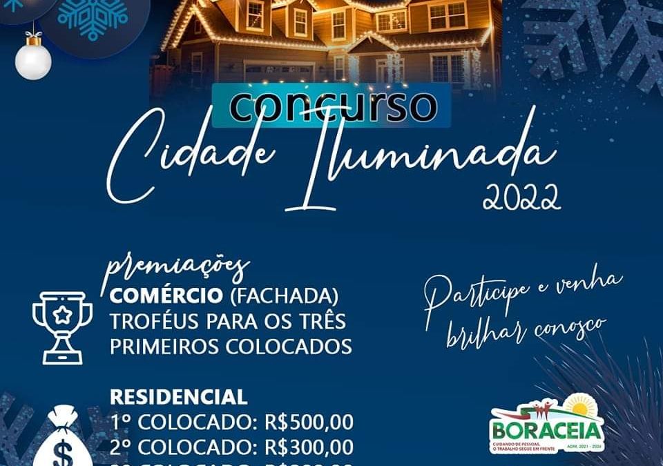 Boraceia: Cidade Iluminada traz premiação em dinheiro