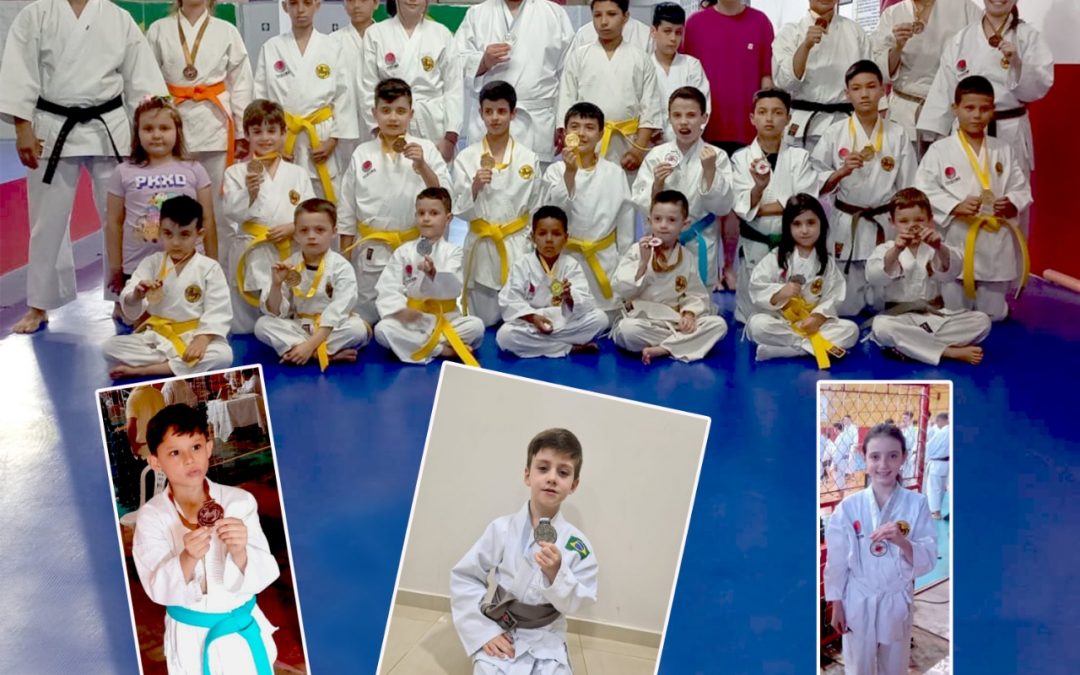 Caratecas da UKS e do Umuarama conquistam 22 medalhas