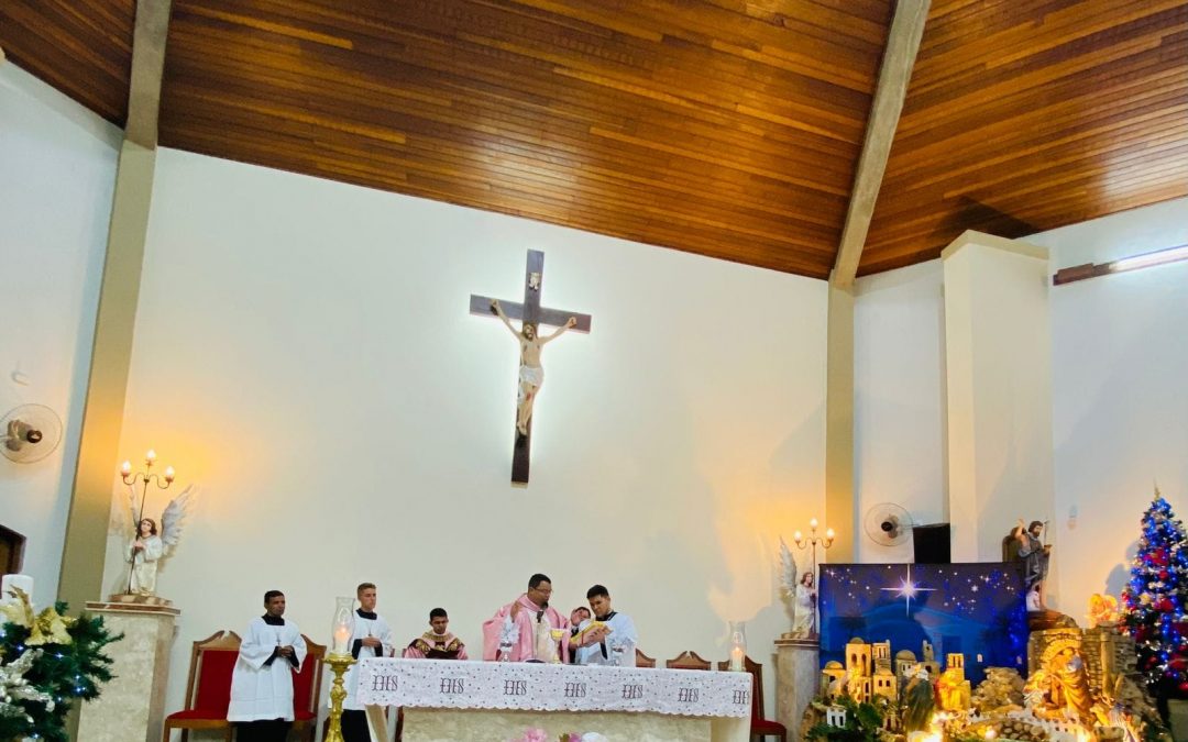 Santuário celebra provisão de Padre Leandro como pároco