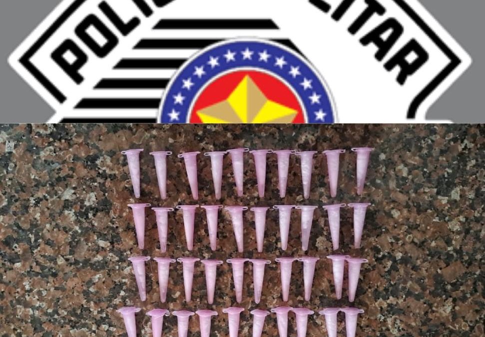 Polícia detém jovem por tráfico de drogas