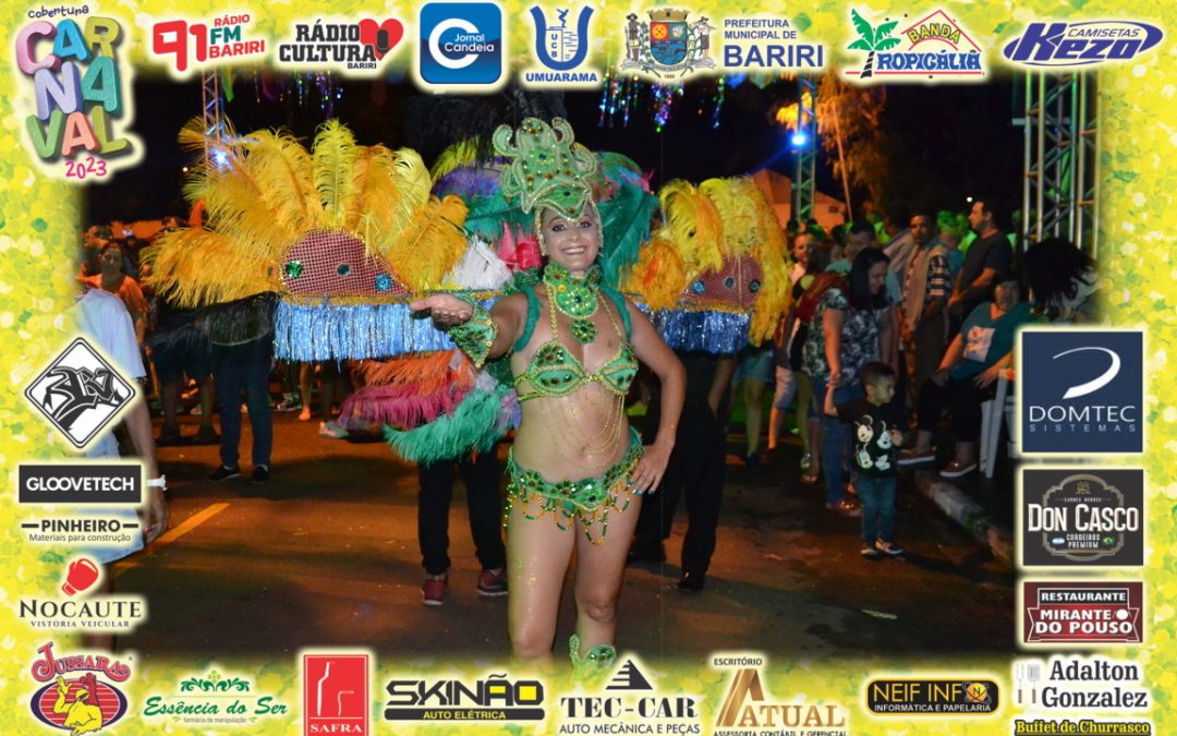 Lago Municipal – 2ª Noite do Carnaval – Segunda-Feira (20/02/2023)