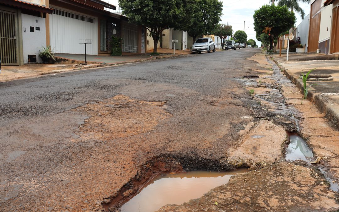 Empresta vence licitação de R$ 2,6 milhões para recape de 27 trechos de rua