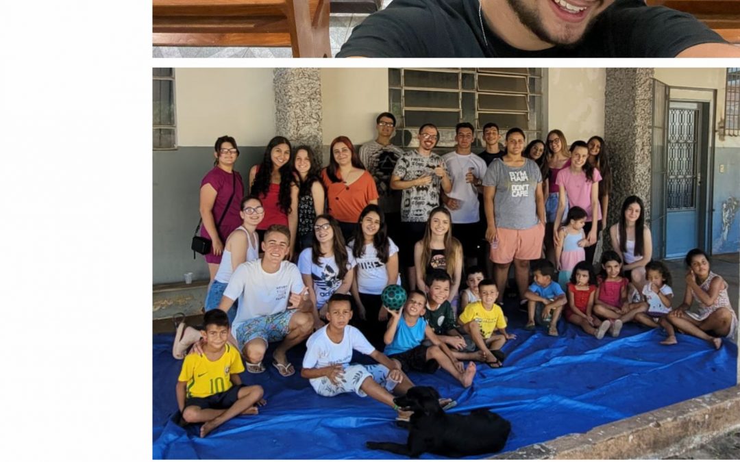 Jovens participam do grupo Gerados pela Imaculada no Santuário