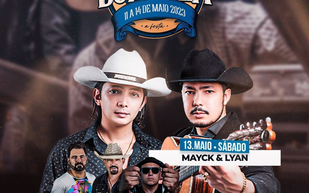 Definida grade de shows da Festa do Peão de Boraceia