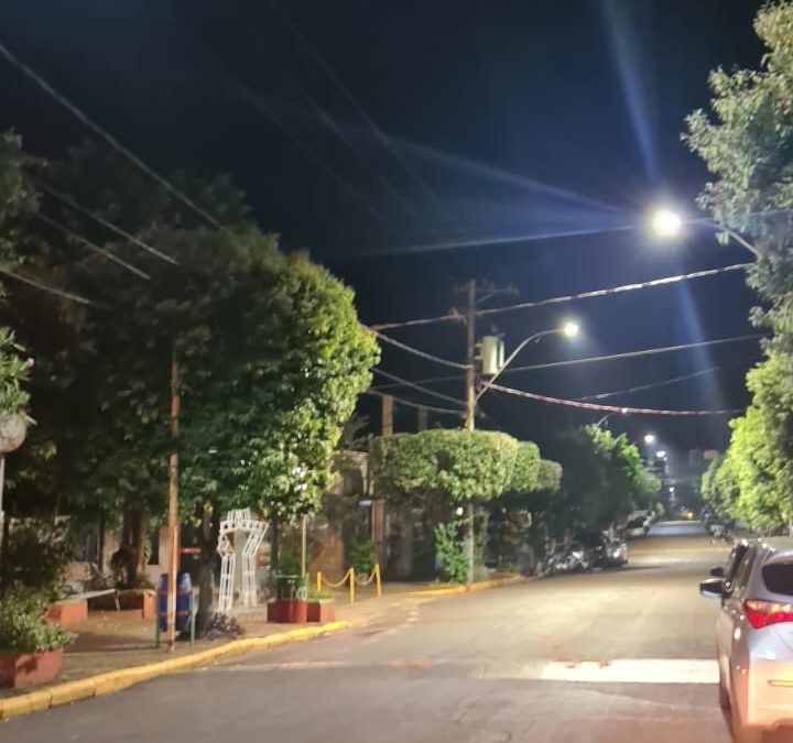 Boraceia avança na modernização da iluminação pública